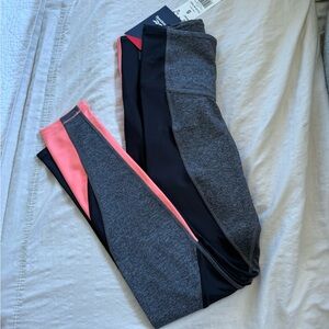 NWT Leggings - Gray, Pink, and Black